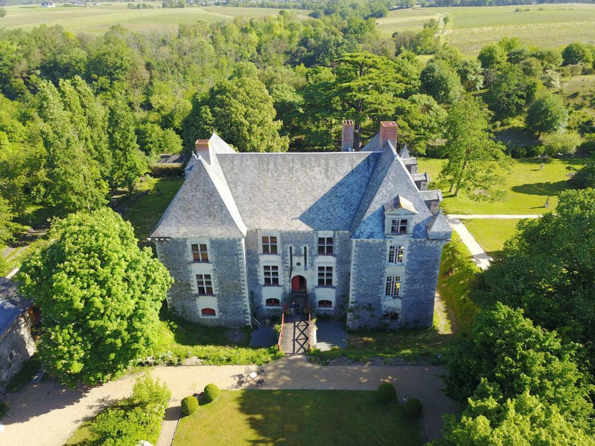 Chateau De La Fresnaye Panzió Saint-Aubin-de-Luigné Kültér fotó
