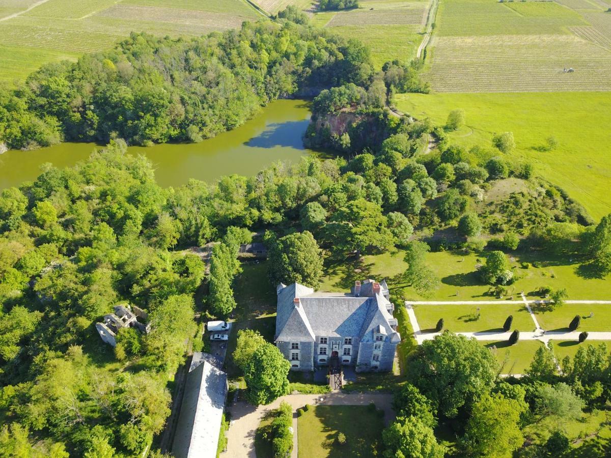 Chateau De La Fresnaye Panzió Saint-Aubin-de-Luigné Kültér fotó